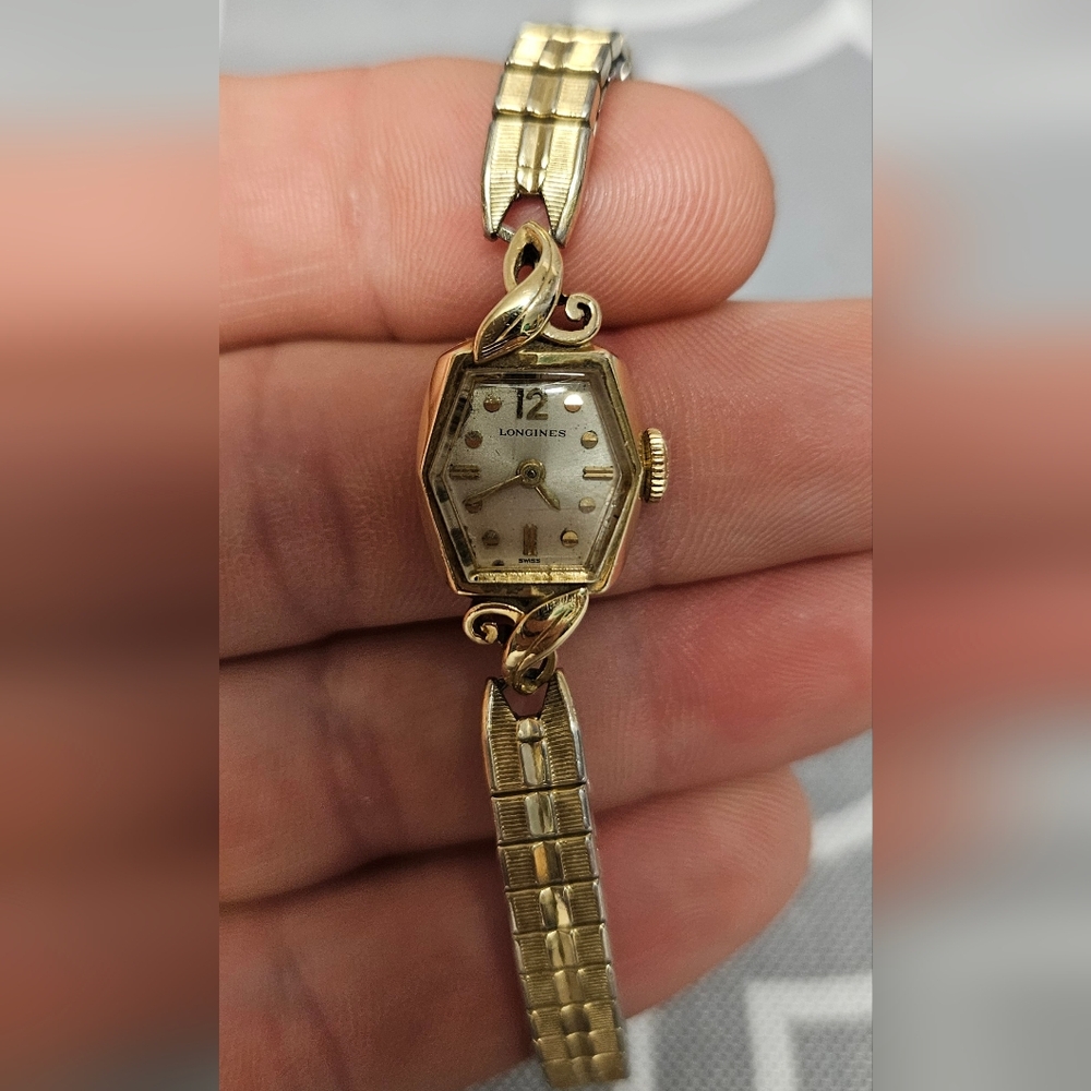 14K Gold Longines Women's Gold Watch